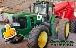 Trator John Deere, Modelo 6210J / 2017