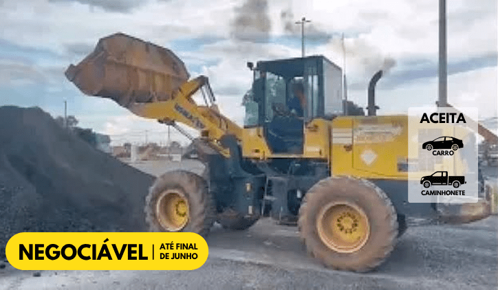 Pá carregadeira Komatsu WA 200-5 – 2012